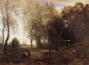 Les Bucheronnes Corot Camille